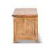 Elegant honey wash mango wood table with butterfly extension feature