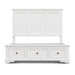 Modern Sala Queen Bed in White - Sleek Design for Bedroom