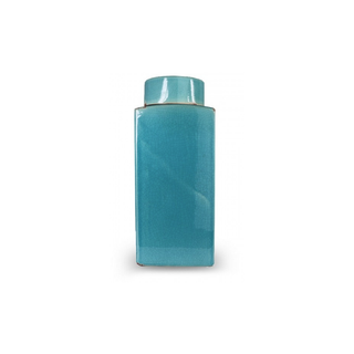 Satsumi Blue Rounded Rectangle Jar