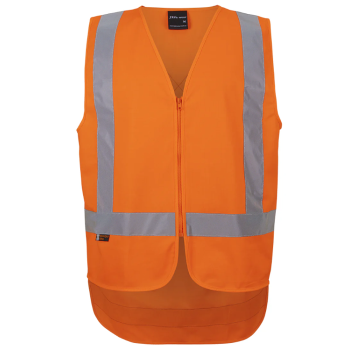 JB's NSW/QLD Rail Day Night Zip X-Back Safety Vest