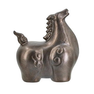 Sculpted Ceramic Horse Figurine