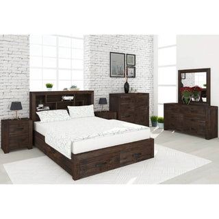 Sedona Solid Pine 5 Piece King Bedroom Suite