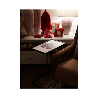 Serenity Blue Tea Side Table