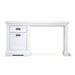 Shoreline Haven Brushed White Acacia Coastal Desk