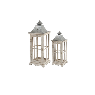 Silver Pinch Chic Lantern Duo No Background