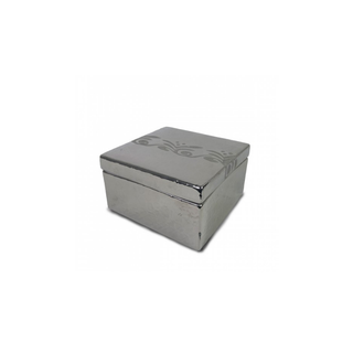 Silver Square Treasure Box
