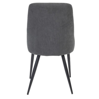 Sleek Polka Charm Dining Chair Back Profile