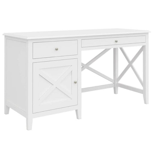 Sleek White Hampton Student Desk