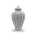 Sleek and minimalist New Port White Jar 40cm