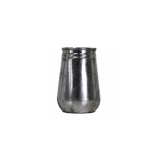Small Silver Tin Vase