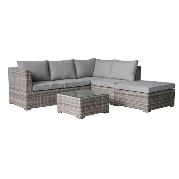 Solway Oasis Elegant Outdoor Modular Lounge in Light Grey