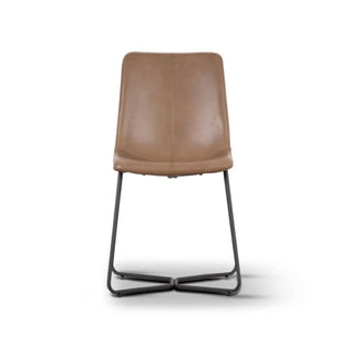 Stanwell Metal Legs Dining Chair Front Profile