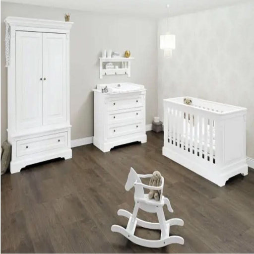 Stylish and sturdy Love N Care Emilia Cot White