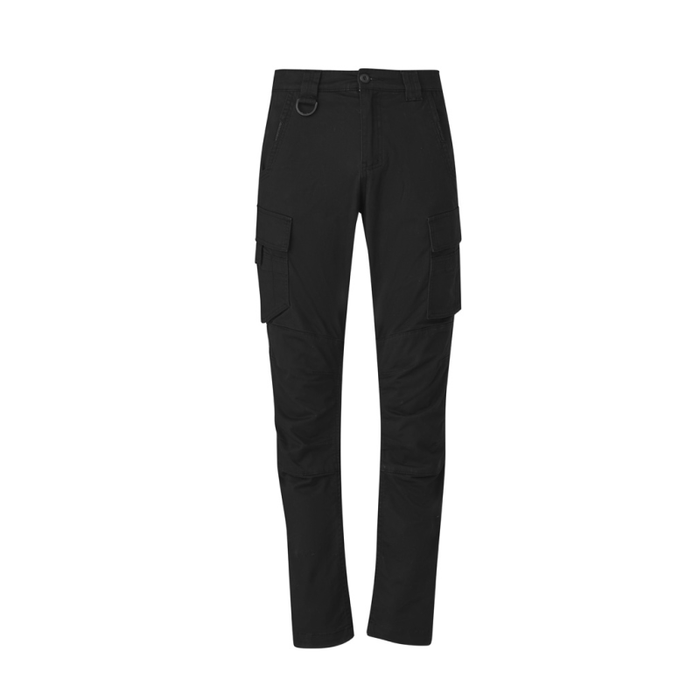 Syzmik Mens Streetworx Curved Cargo Pants In Black