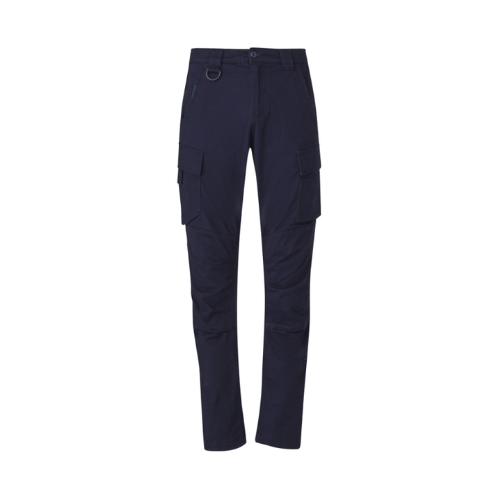 Syzmik Mens Streetworx Curved Cargo Pants In Navy