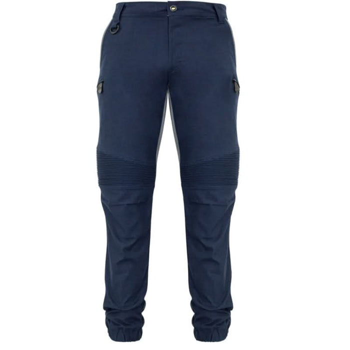 Syzmik Mens Streetworx Stretch Cuffed Pants in Navy