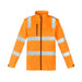 Syzmik Unisex Hi Vis Vic Rail 2 In 1 Softshell Jacket