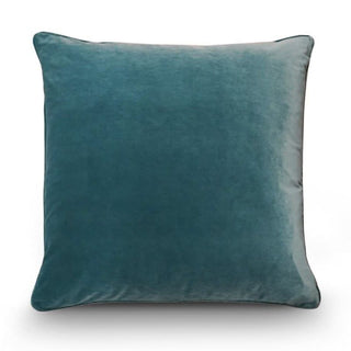 Teal Velvet Cushion 55 x 55 cm