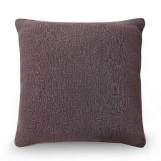 Textured Mink Violet Woven Cushion 55 x 55 cm