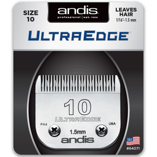 The Andis Blade UltraEdge Size 10 packaging