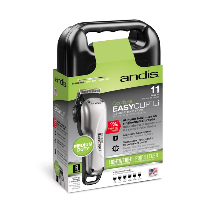 Achieve professional pet grooming with Andis Easy Clip LI Clippers
