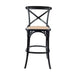 Modern Black Cafe Bar Stool with Timeless Design and Comfort Seat