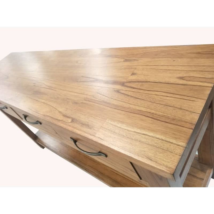 Toscana Solid Wood Table with Storage – Timeless Design Meets Modern Utility