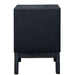 Solid timber bedside table