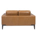 Camin Modern Leather Couch in Tan – The Epitome of Comfort and Style