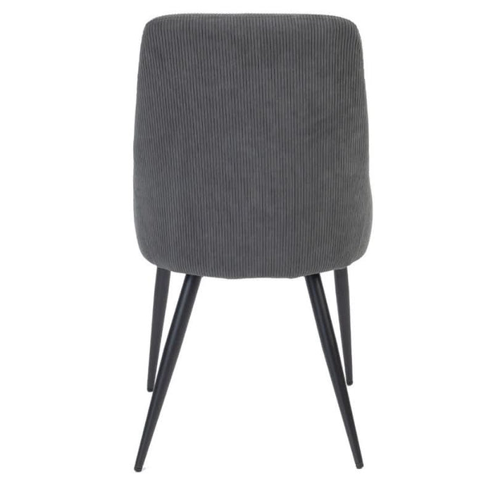 Stylish Grey Polka Charm Chair with Durable Polyester Upholstery