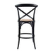 Classic Elegance in a Black Bar Stool Blending Tradition with Modern Appeal