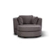 Discover Ultimate Comfort with the Grey Orlando Swivel Haven Chair – Ideal for Lounging