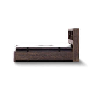 Versatile Sedona Bed with Underbed Drawers in Stylish Grey Stone Finish