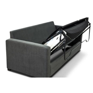 Wilson Queen Fab Sofa Bed with Memory Mattress Transformation