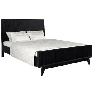 Sophisticated Ella Bed in Stylish Black Finish