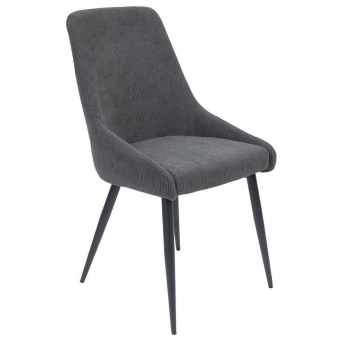 Minimalist Polka Charm Grey Chair to Match a Variety of Dining Tables