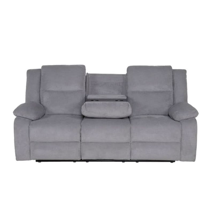 Plush Seating Perfection with the Rancher Recliner in Chic Mid Grey