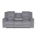Plush Seating Perfection with the Rancher Recliner in Chic Mid Grey