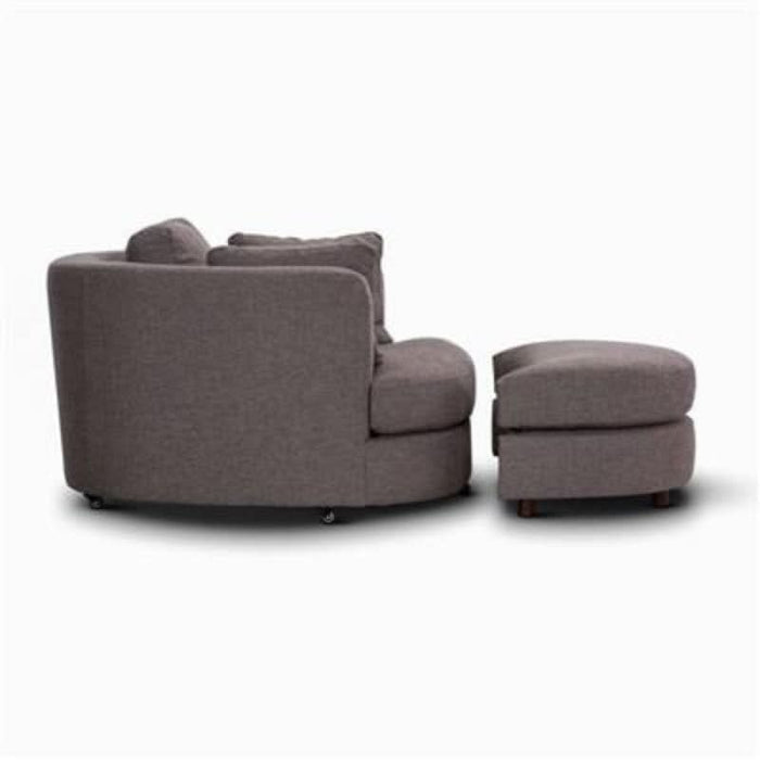Orlando Swivel Chair in Chic Grey – A Must-Have for Comfort and Style Aficionados
