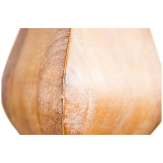 Utah Round Dining Table in Honey Wash Close-up
