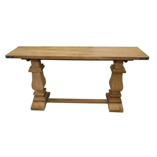 Utah Rustic Console Table Honey Wash
