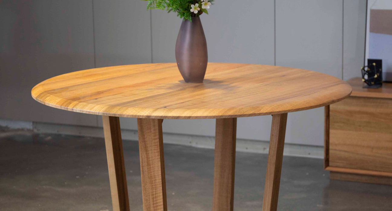 Galway 120cm Marri Wood Round Dining Table-Natural - Shopica Pty Ltd