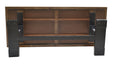 Elegant Velino Artisan Coffee Table A Masterpiece in Oak & Black - Shopica Pty Ltd