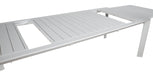 Icaria White Ensemble - Extendable Outdoor 13 Piece Dining Table & Chair Set - Shopica Pty Ltd