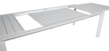 Icaria White Ensemble - Extendable Outdoor 13 Piece Dining Table & Chair Set - Shopica Pty Ltd