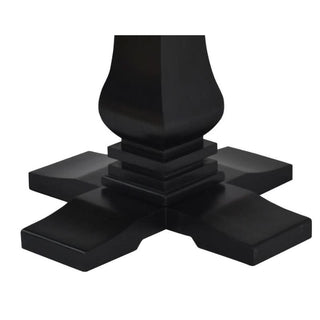 Velino Artisan Parquet Round Dining Table Base