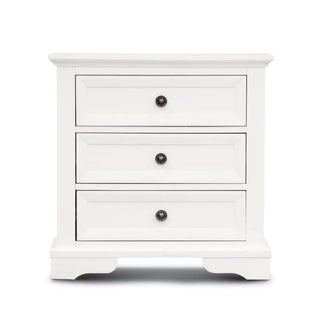 Vienna 4 Piece Bedroom Suite Bedside Table Front Profile