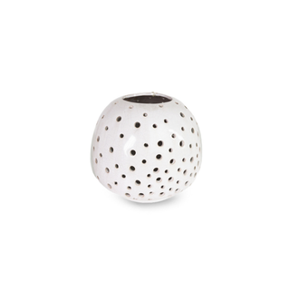 Vintage white Candle Holder