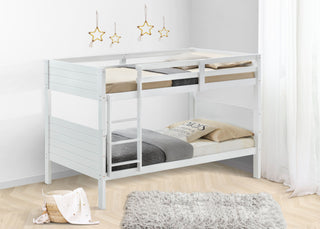 Welling Shaker White Dual Comfort Bunk Bed