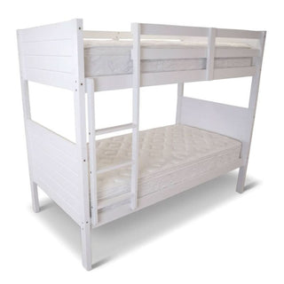 Welling Shaker White Dual Comfort Bunk Bed Side